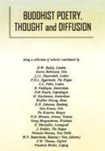 Buddhist Poetry Thought and Diffusion
