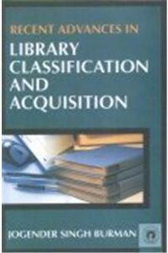Recent Advances in Library Classification and Acquisitions