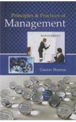 Principle & Practice of Management
