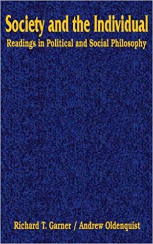 Society and the Individual: Readings in Political and Social Philosophy