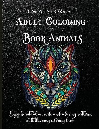Adult Coloring Book Animals