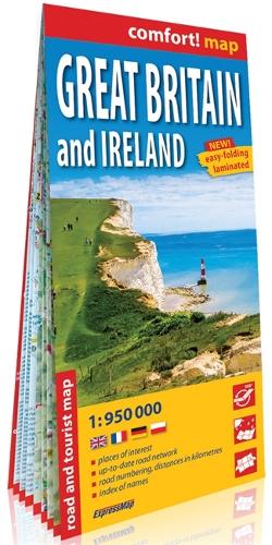comfort! map Great Britain & Ireland