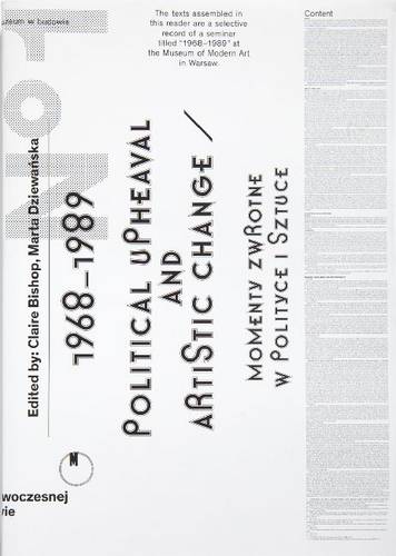 1968–1989. Political Upheaval and Artistic Change
