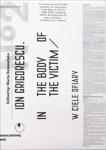 Ion Grigorescu – In the Body of the Victim