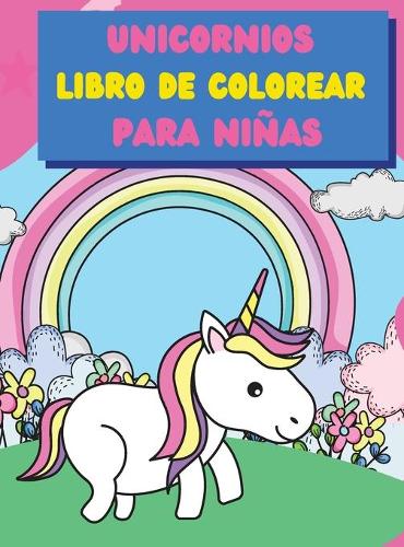 Libro para colorear de unicornios para ninas