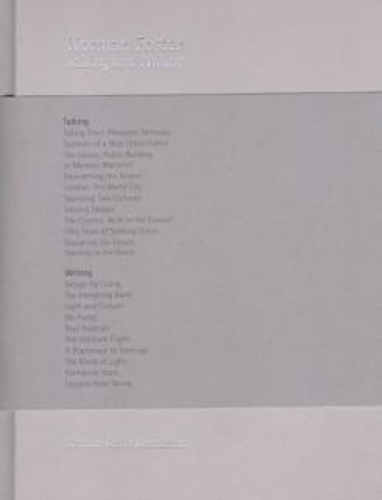 Norman Foster - Talking And Writing