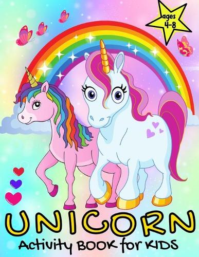 UNICORN Activity Book for Kids ages 4-8