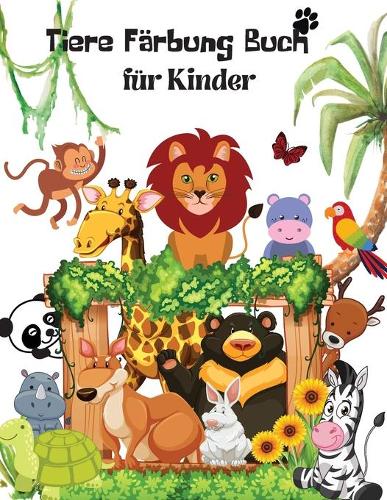 Tiere Farbung Buch