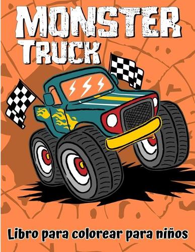Libro para colorear de Monster Truck para ninos