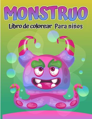 Libro para colorear monstruos para ninos