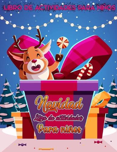 Libro de actividades de Navidad para ninos de 4 a 8 anos.