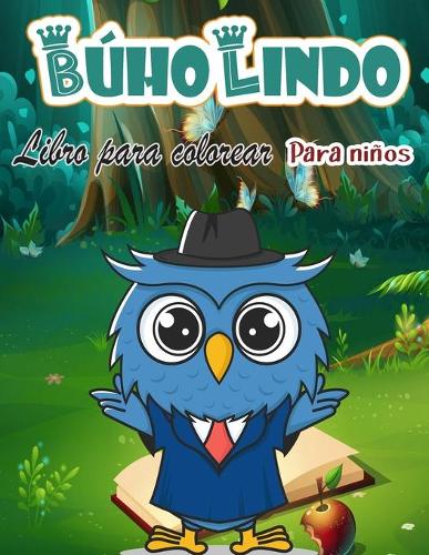 Libro para colorear de buhos para ninos