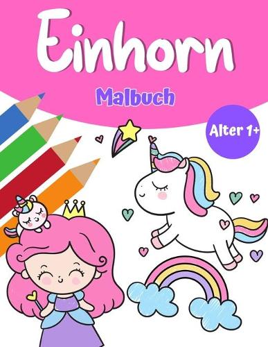 Magisches Einhorn-Malbuch fur Madchen 1+