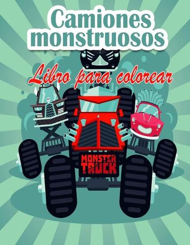 Libro para colorear de Monster Trucks para ninos