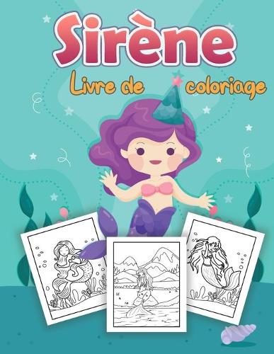 Sirene Livre de coloriage pour enfants