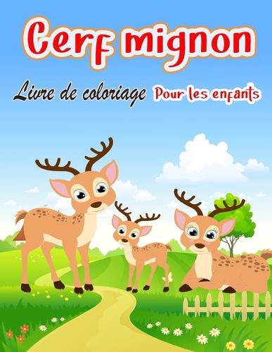 Cerf mignon Livre de coloriage
