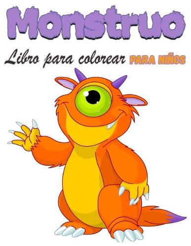 Monstruo Libro para colorear para ninos