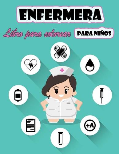 Enfermera Libro para colorear para ninos