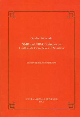 NMR and NIR-CD studies on lanthanide complexes in solution