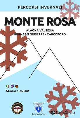 Monte Rosa Winter Map