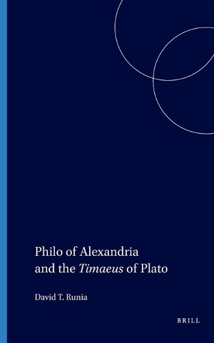 Philo of Alexandria and the Timaeus of Plato