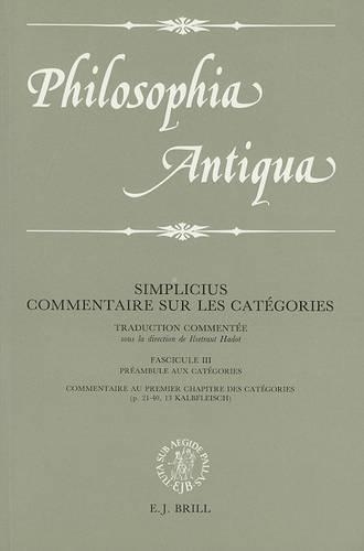 Commentaire sur les Catégories