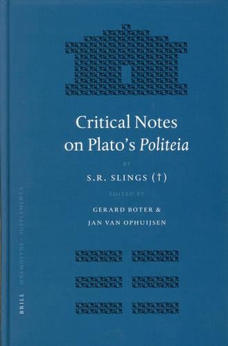 Critical Notes on Plato's Politeia