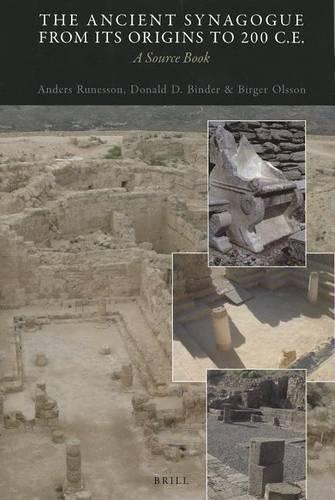 The Ancient Synagogue from its Origins to 200 C.E.