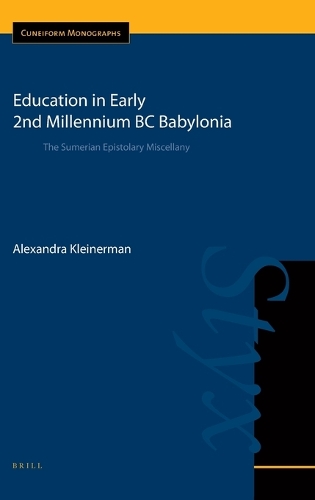 Education in Early 2nd Millennium BC Babylonia