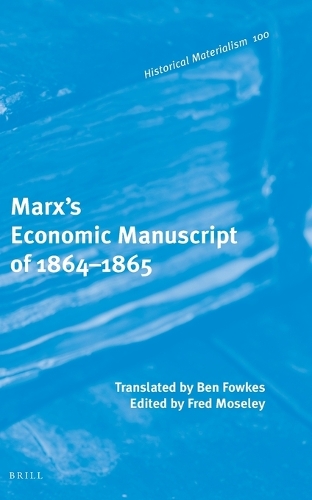 Marx's Economic Manuscript of 1864-1865