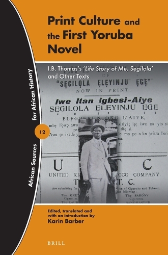 Print Culture and the First Yoruba Novel