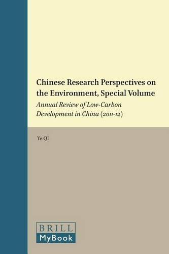 Chinese Research Perspectives on the Environment, Special Volume