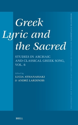 Greek Lyric and the Sacred