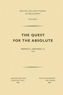 The Quest for the Absolute