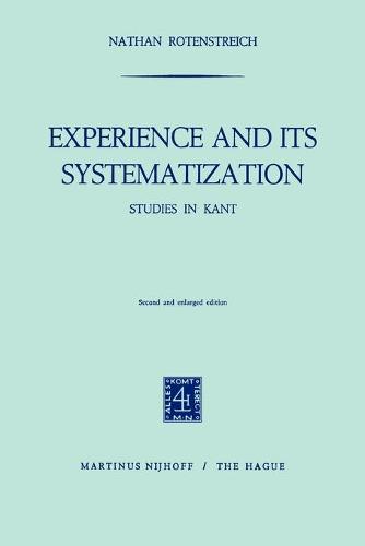 Experience and its Systematization