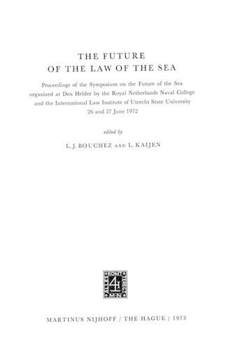 The Future Of The Law Of The Sea