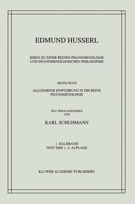 Ideen zu einer Reinen Phänomenologie und Phänomenologischen Philosophie