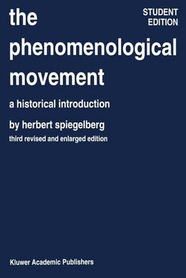 The Phenomenological Movement
