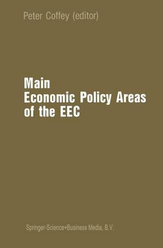 Main Economic Policy Areas of the European Economic Community