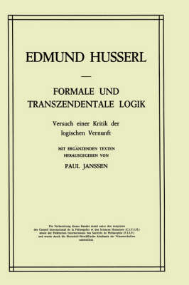 Formale und Transzendentale Logik