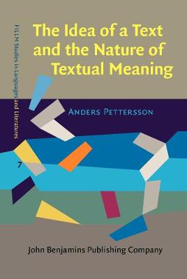 The  Idea of a Text and the Nature of Textual Meaning