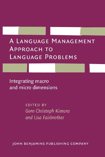 A  Language Management Approach to Language Problems