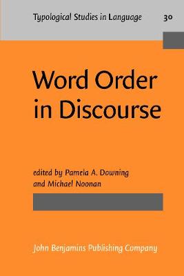 Word Order in Discourse