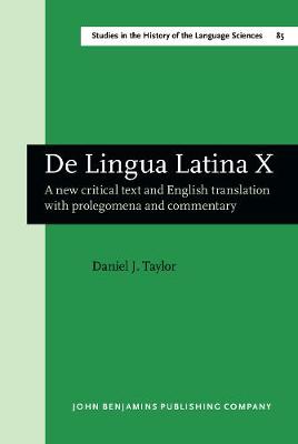 De  Lingua Latina X