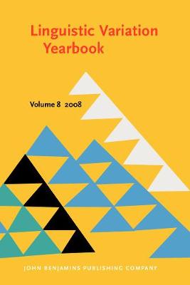 Linguistic Variation Yearbook 2008