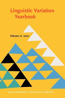 Linguistic Variation Yearbook 2010