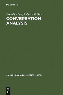 Conversation Analysis