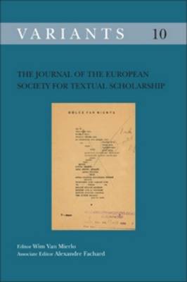 The Journal of the European Society for Textual Scholarship
