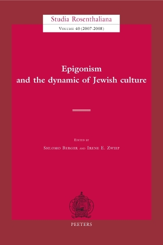 Epigonism and the Dynamic of Culture