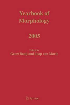 Yearbook of Morphology 2005